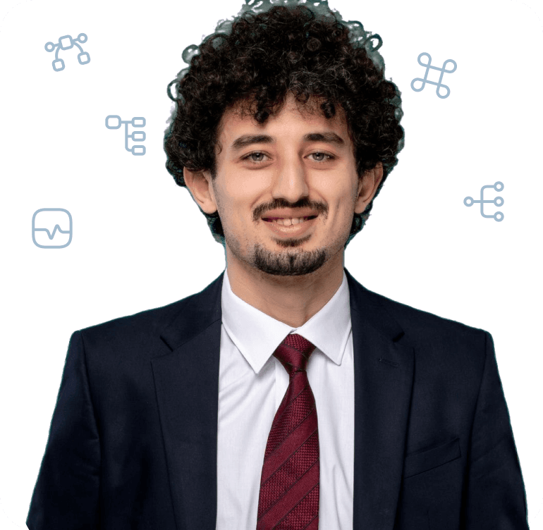 Smiling professional